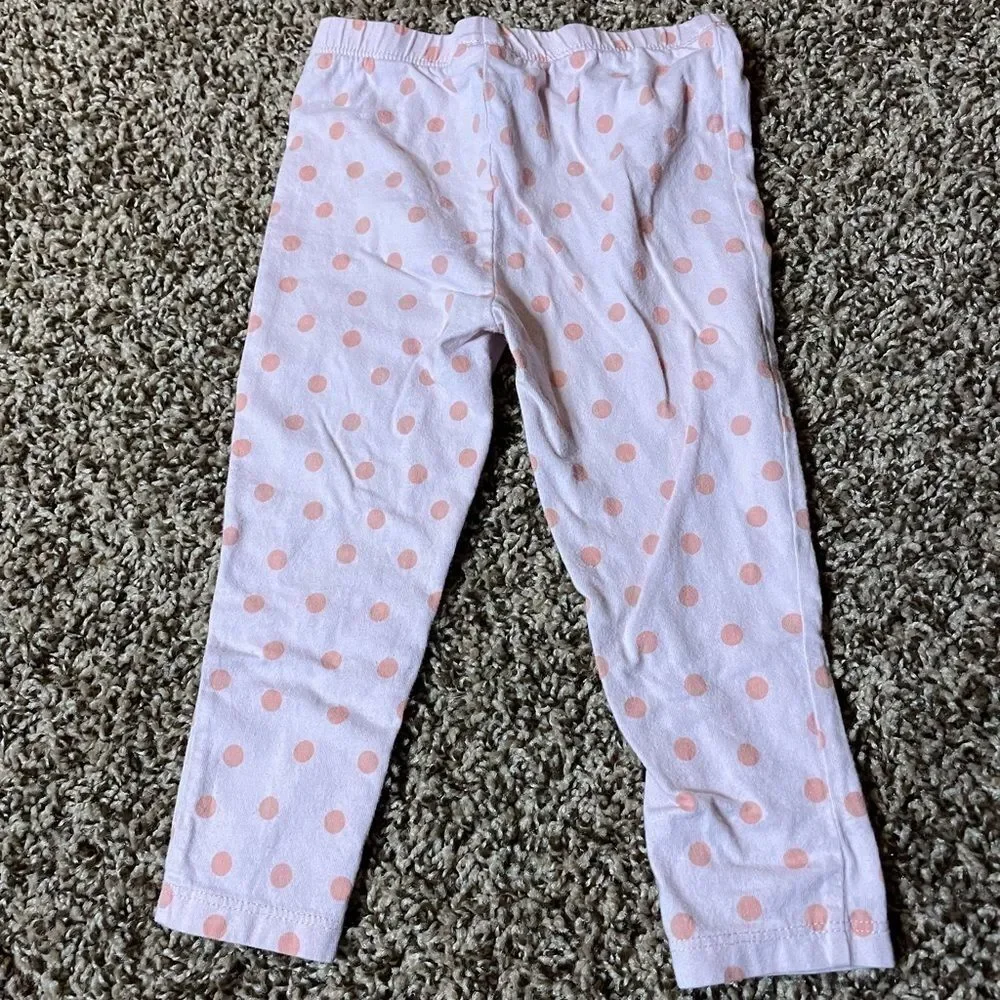 Carters 18m pink Polk-a-dot pants